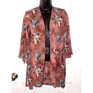 L&B Lucky & Blessed kimono shawl